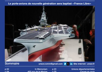 magazine 784 de l'union nationale des sous-officers en retraite